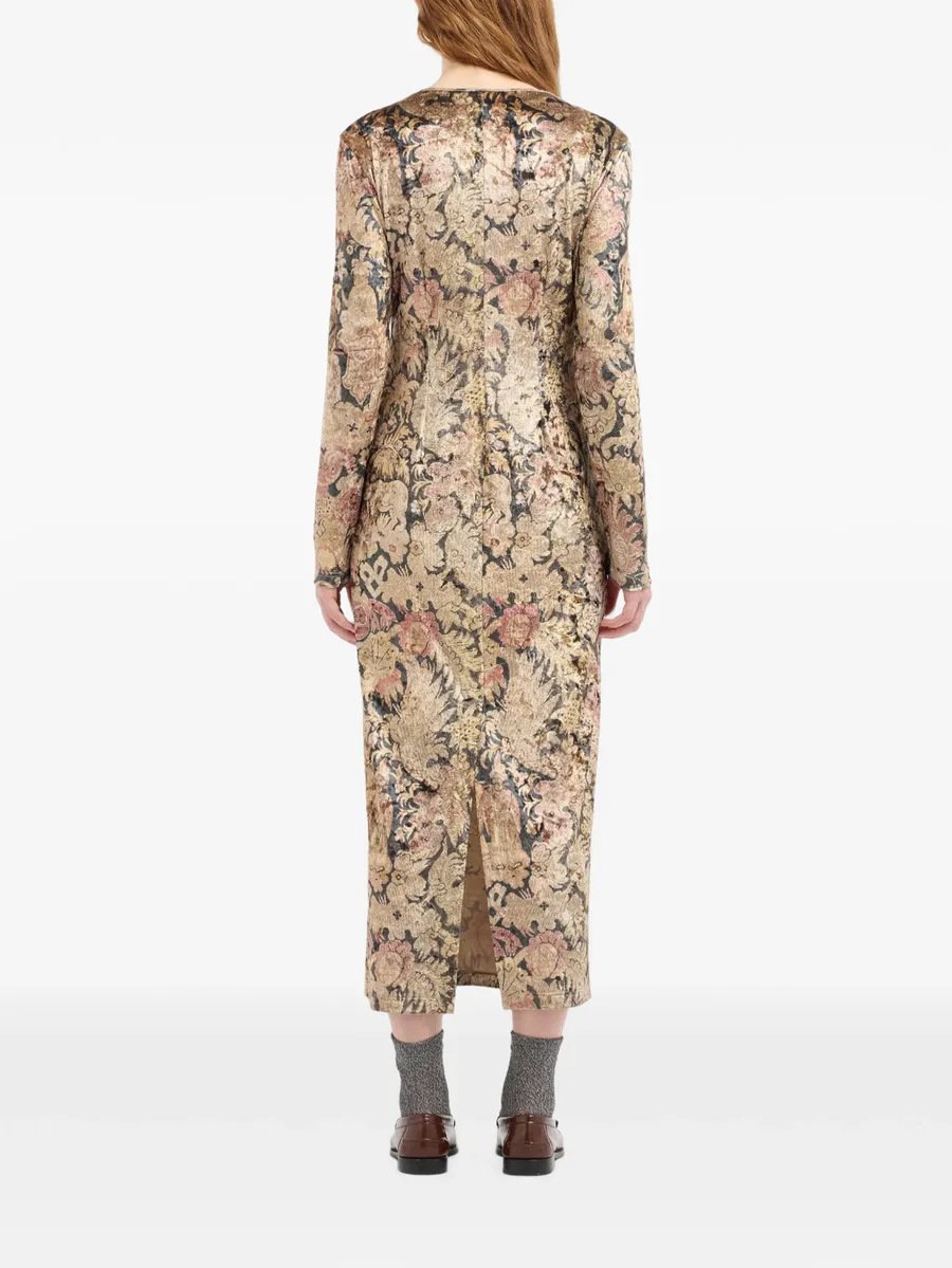 Ranat floral-print midi dress 4