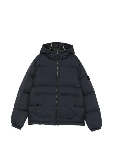 logo-patch jacket