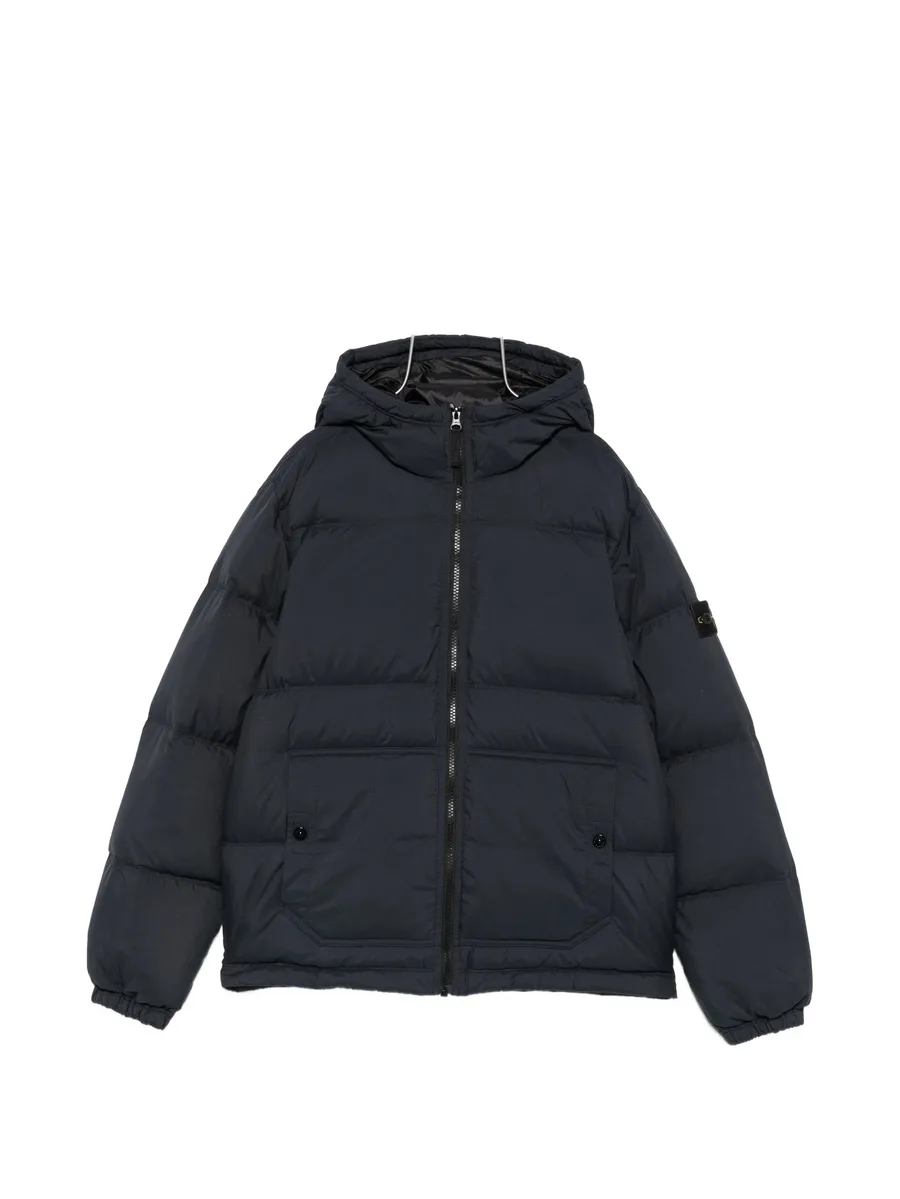 logo-patch jacket 1
