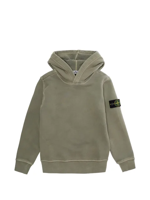 logo-patch hoodie
