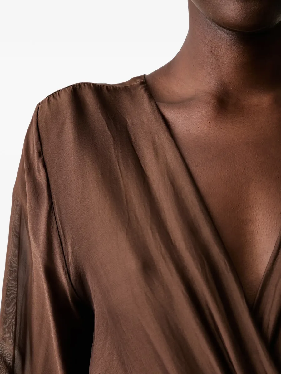 wrap tiered maxi dress 5