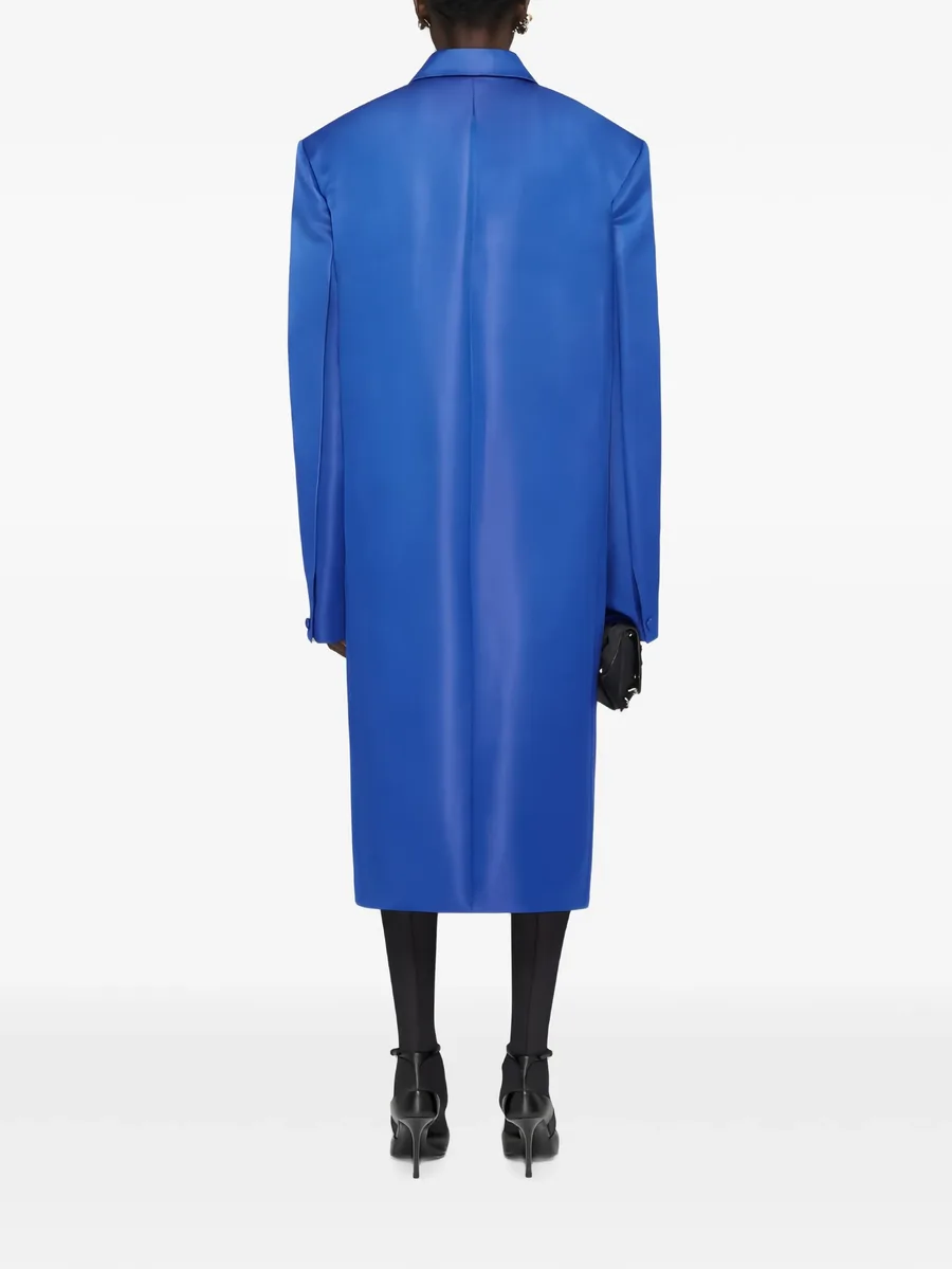 Kissing notched-lapel coat 3