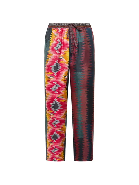 Aloe straight-leg trousers