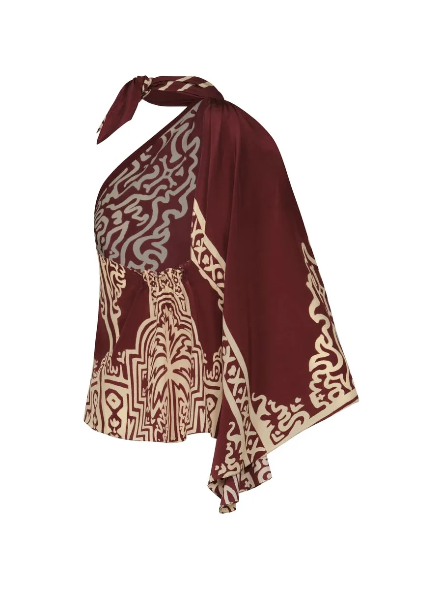 Frontier Poem one-shoulder top 2