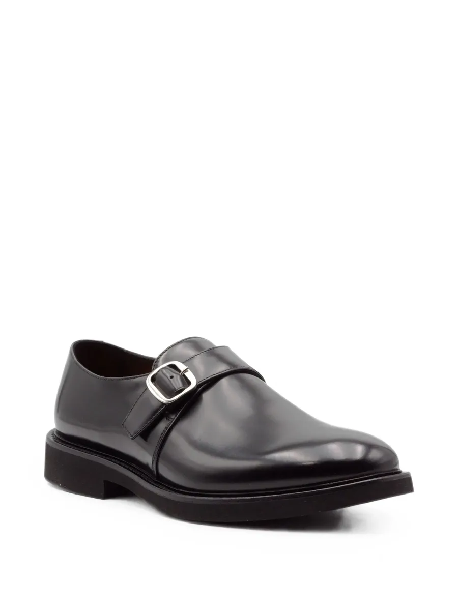 buckle-fastening leather monk shoes 2