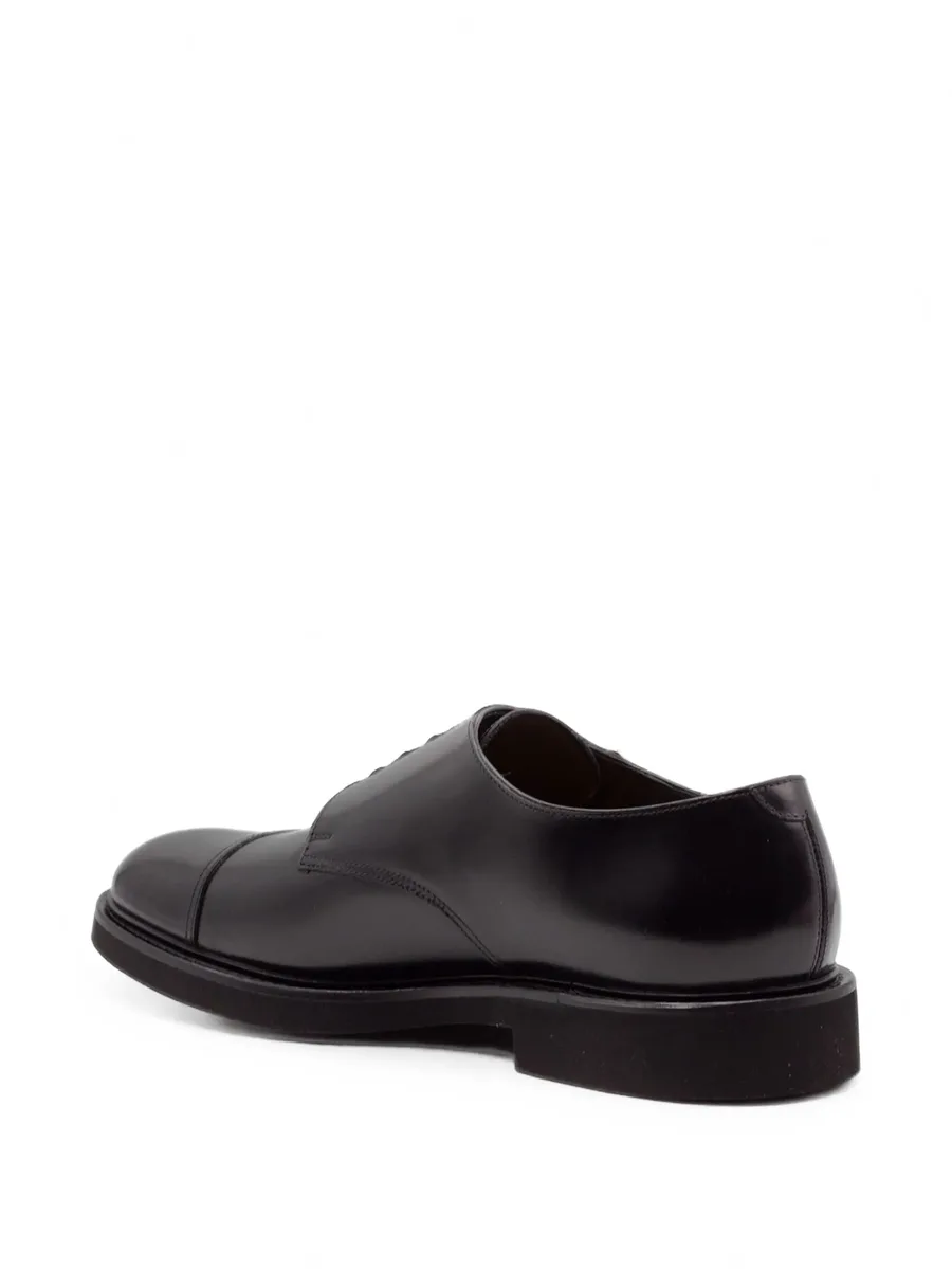 double-buckle leather shoes 3