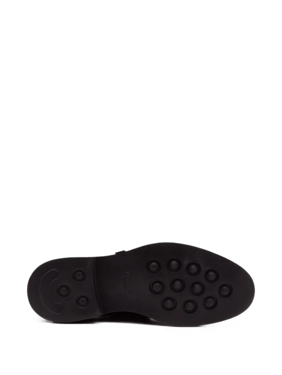buckle-fastening leather monk shoes 4
