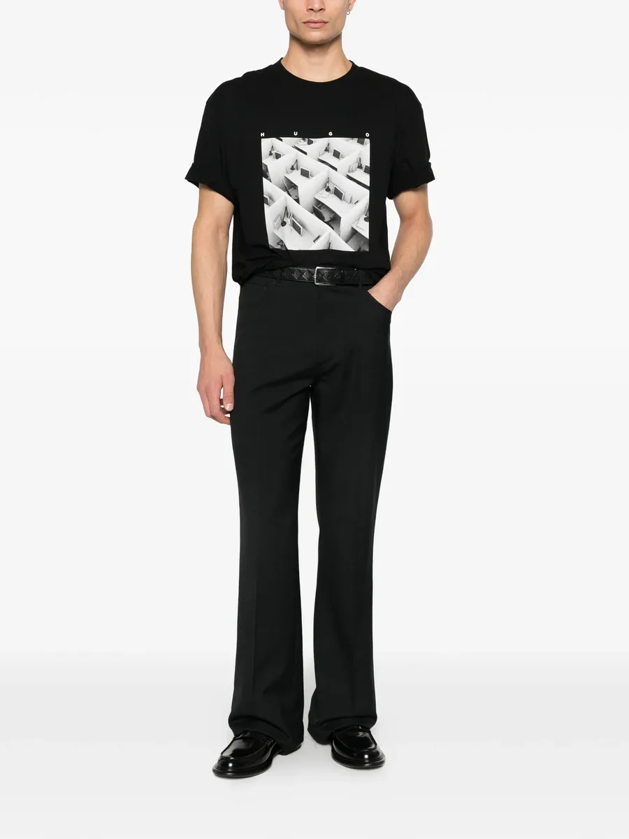 graphic print T-shirt 4