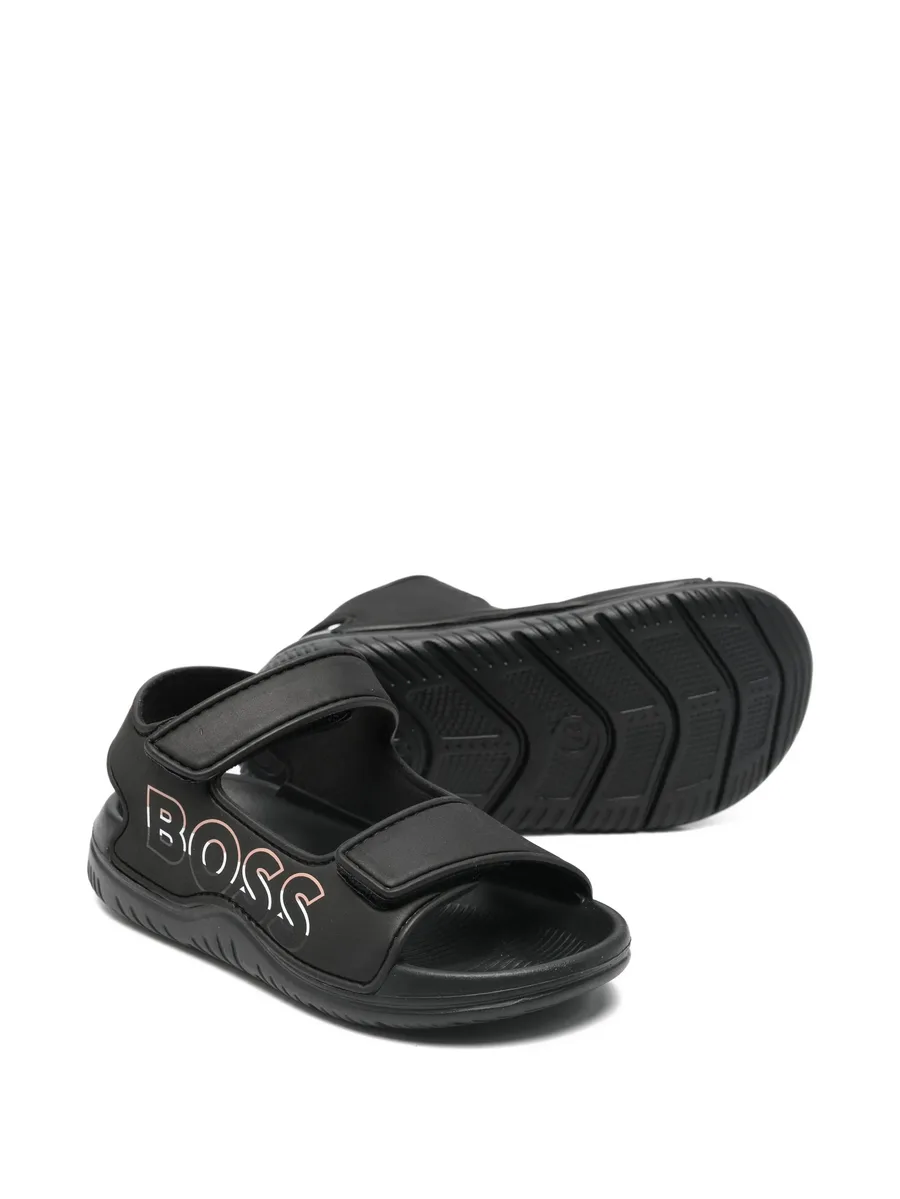 logo strap sandals 3
