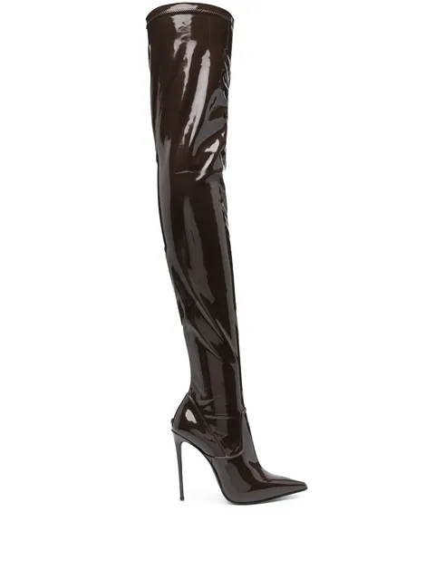 Eva 120mm thigh-high boots