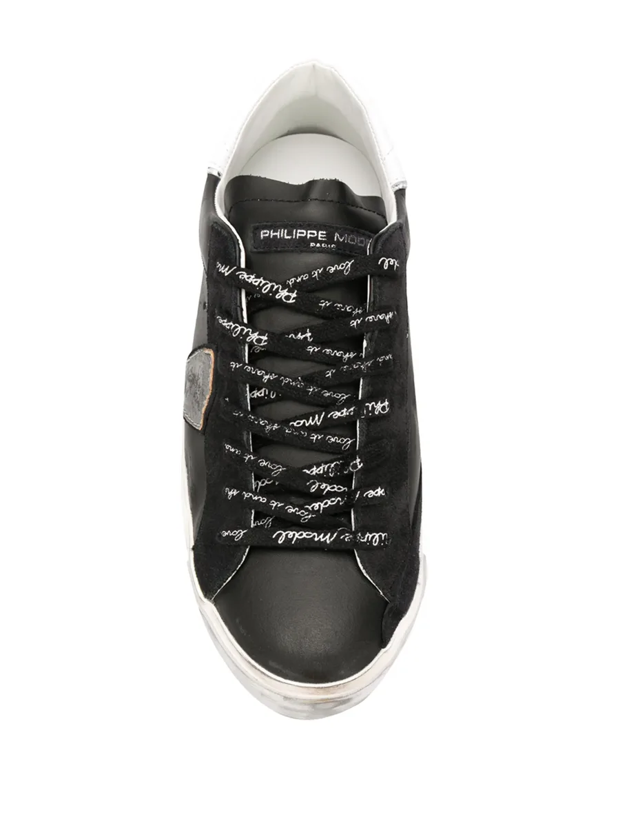 distressed low-top sneakers 7