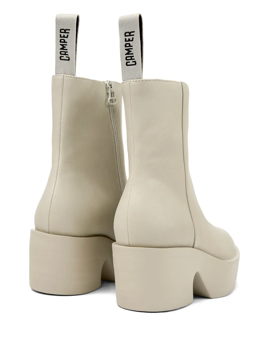 Billie leather platform boots 6