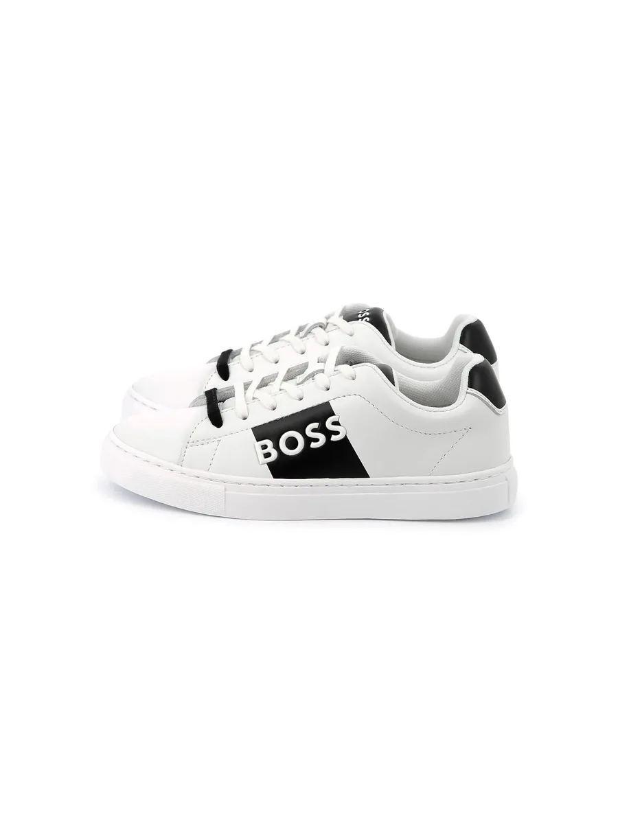logo-embossed sneakers 12