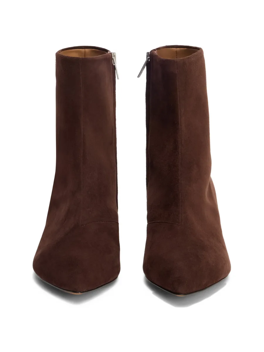 pointed-toe wedge ankle boots 5