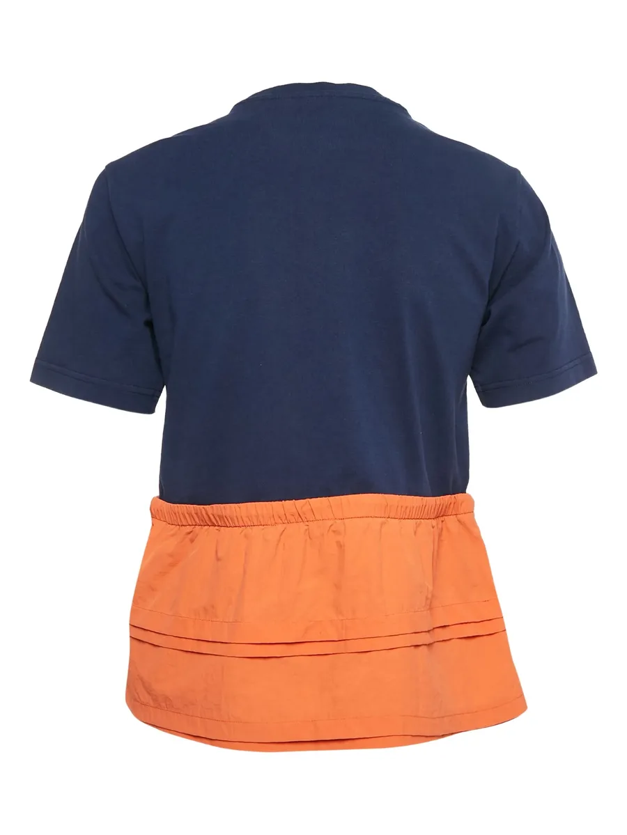 layered cotton t-shirt 4