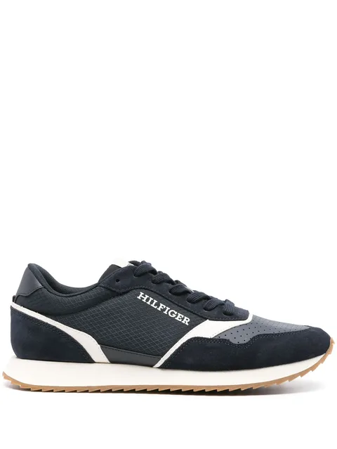 Runner panelled sneakers