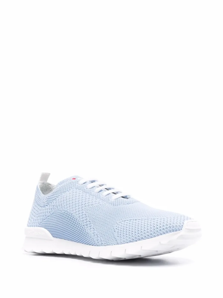 fly-knit low-top trainers 4