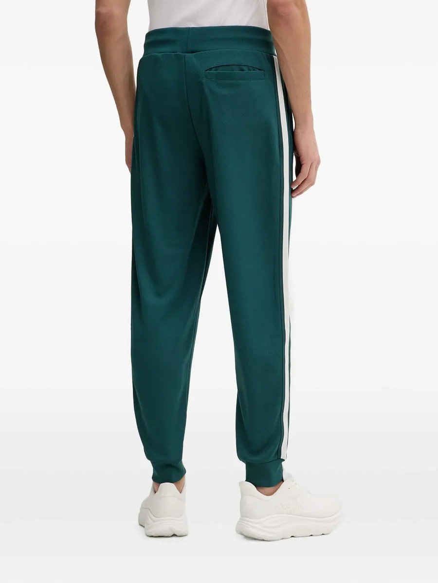 logo-print side-stripe track pants 6