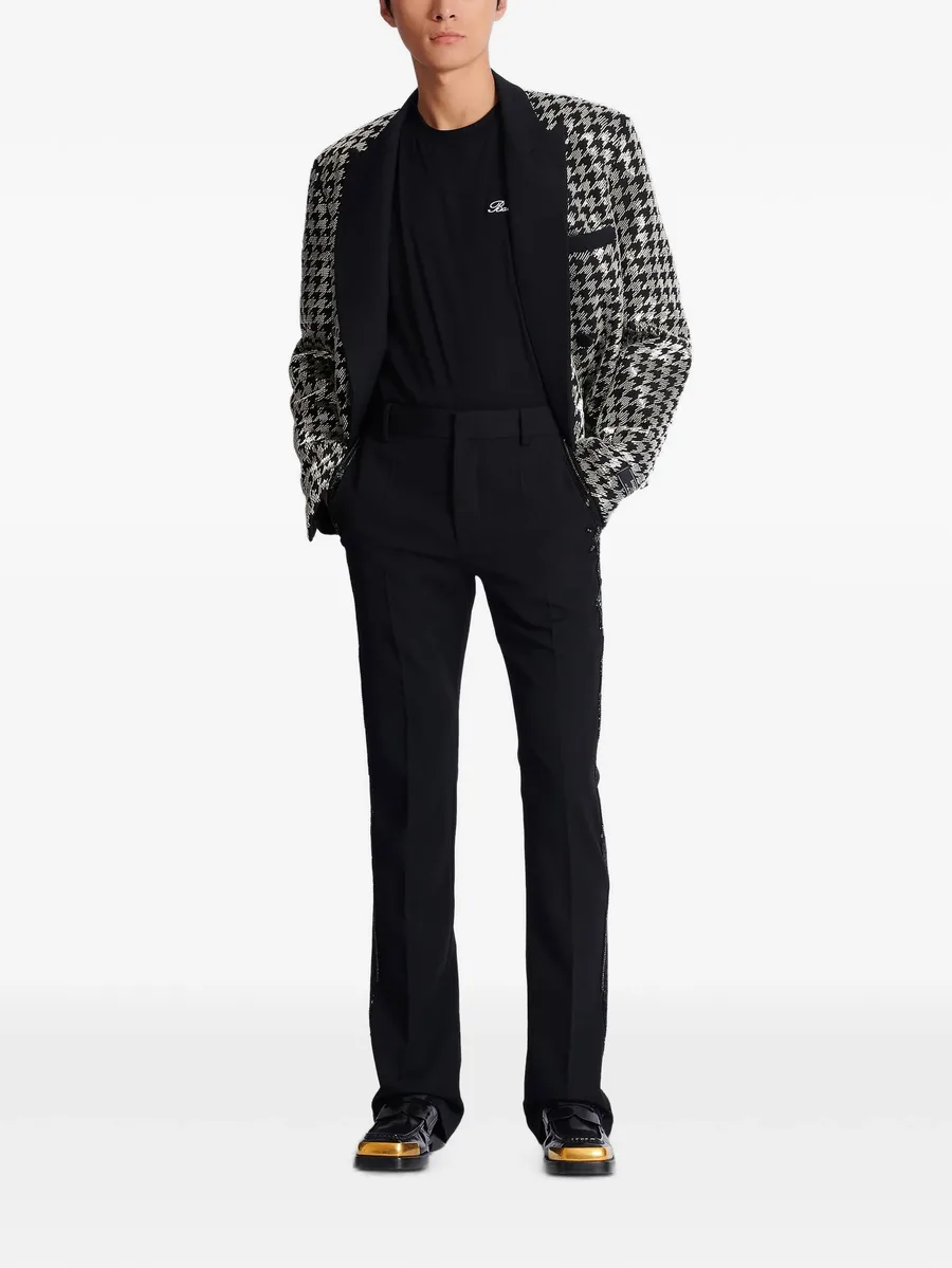 футболка с вышивкой Balmain Signature 4