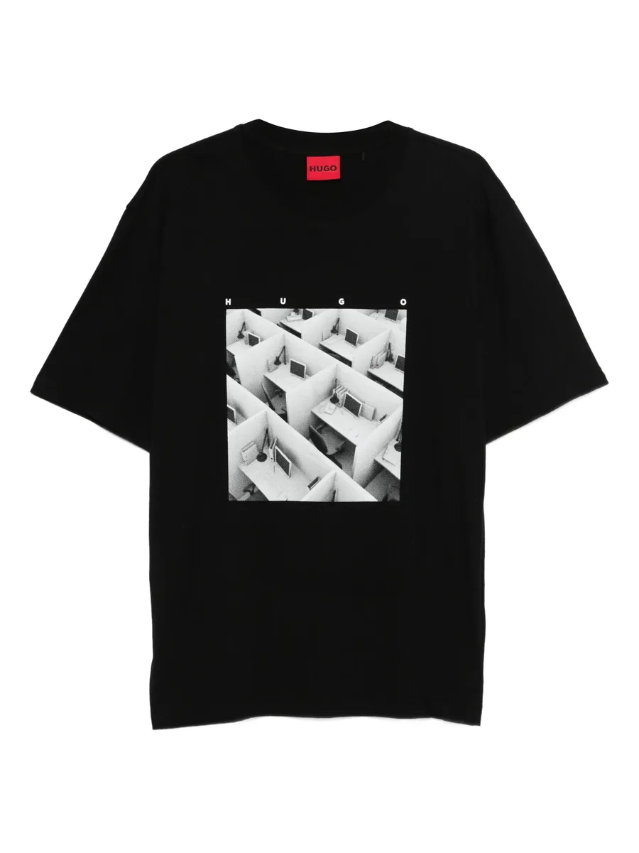 graphic print T-shirt 1