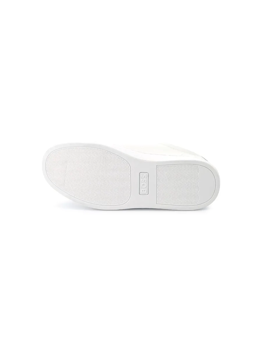 logo-embossed sneakers 9