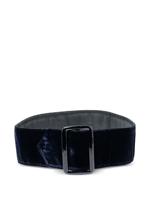 velvet buckle belt