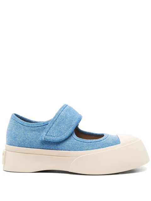 denim pumps