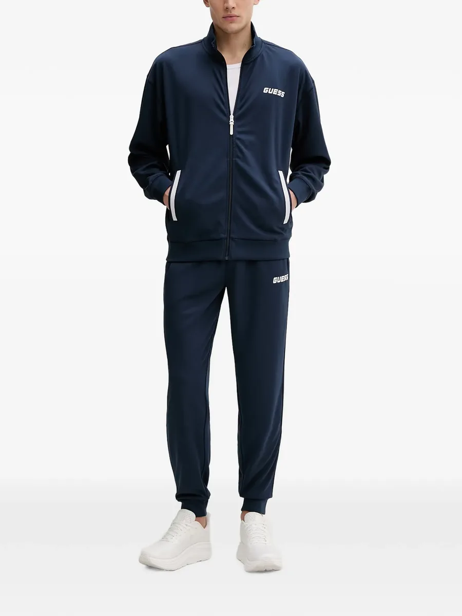 Lansa side-stripe logo-print track pants 3