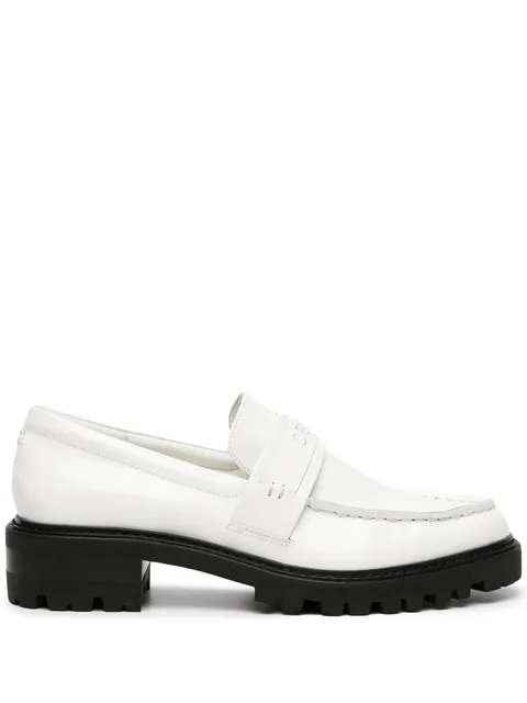 Met I leather loafers