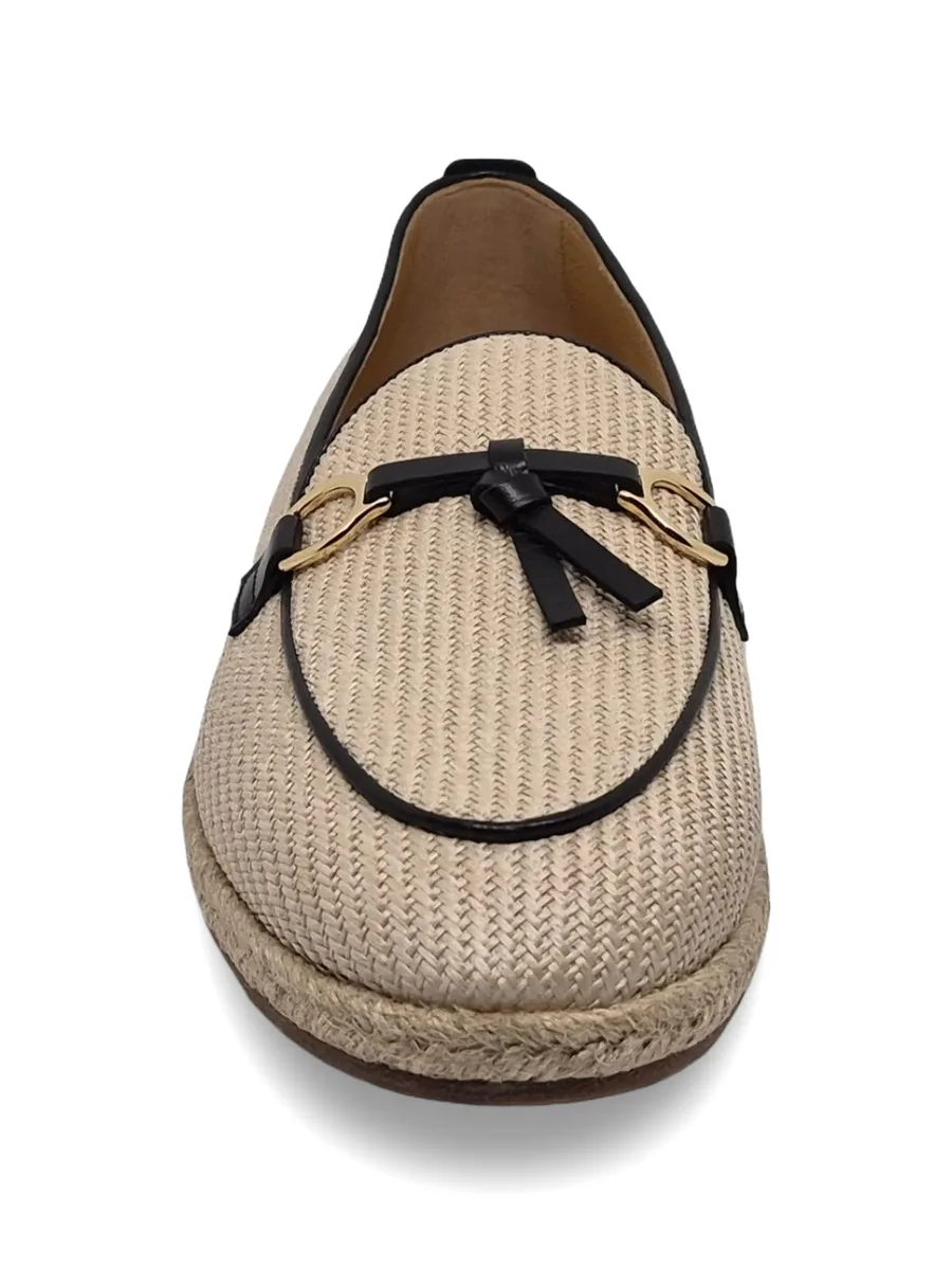 Talia woven tassel loafers 10