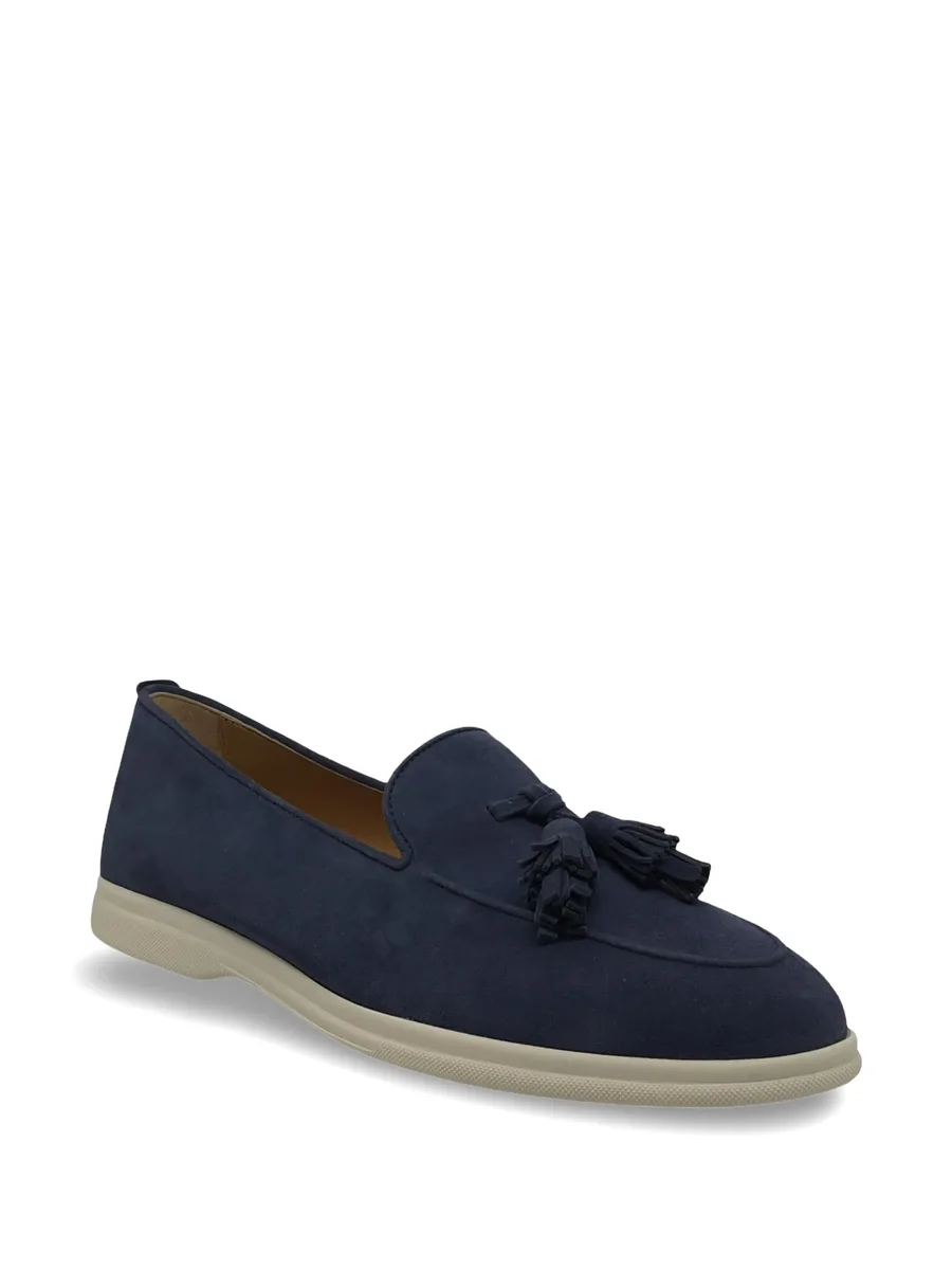 tassel-detail suede loafers 3