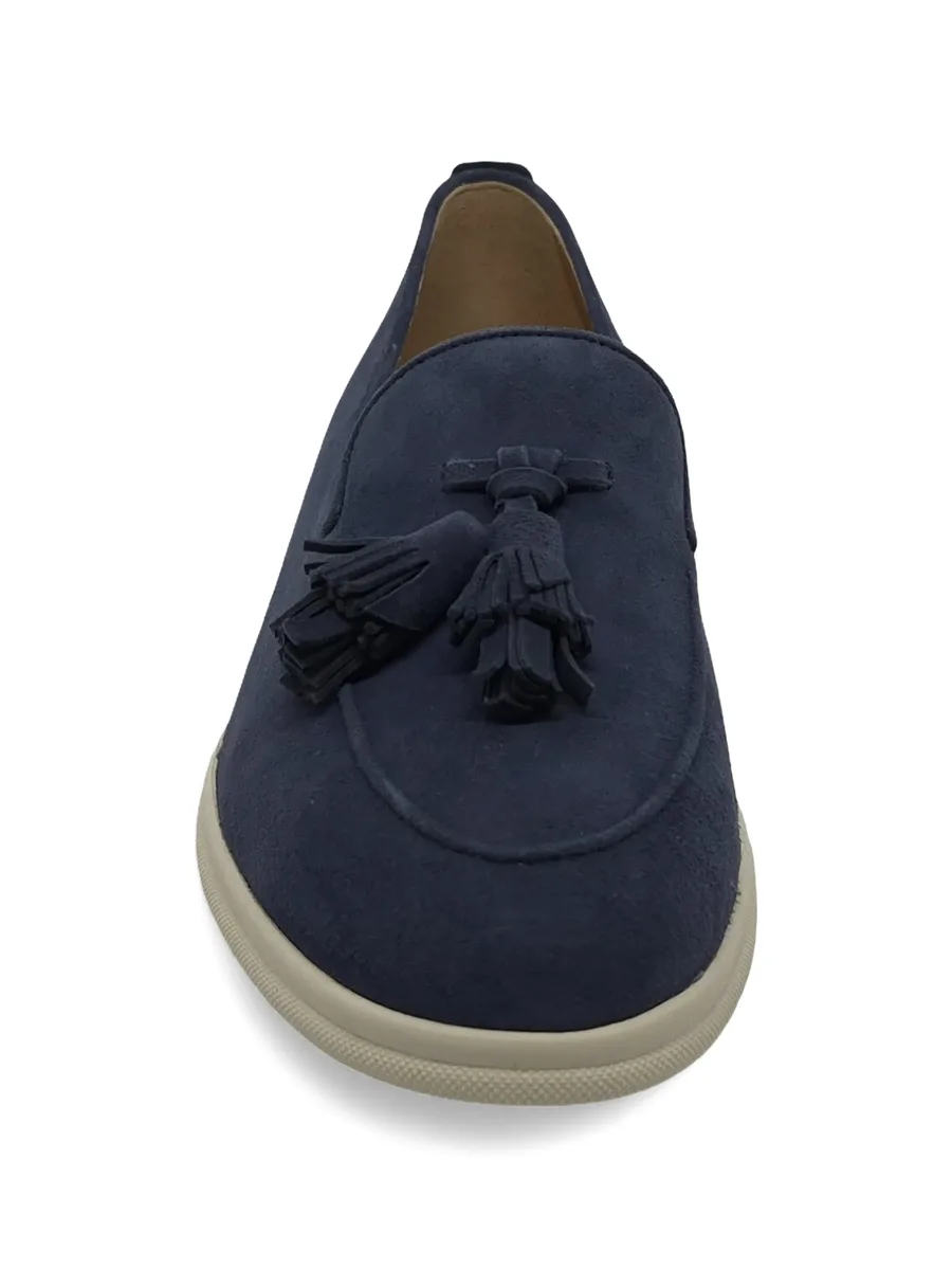 tassel-detail suede loafers 8