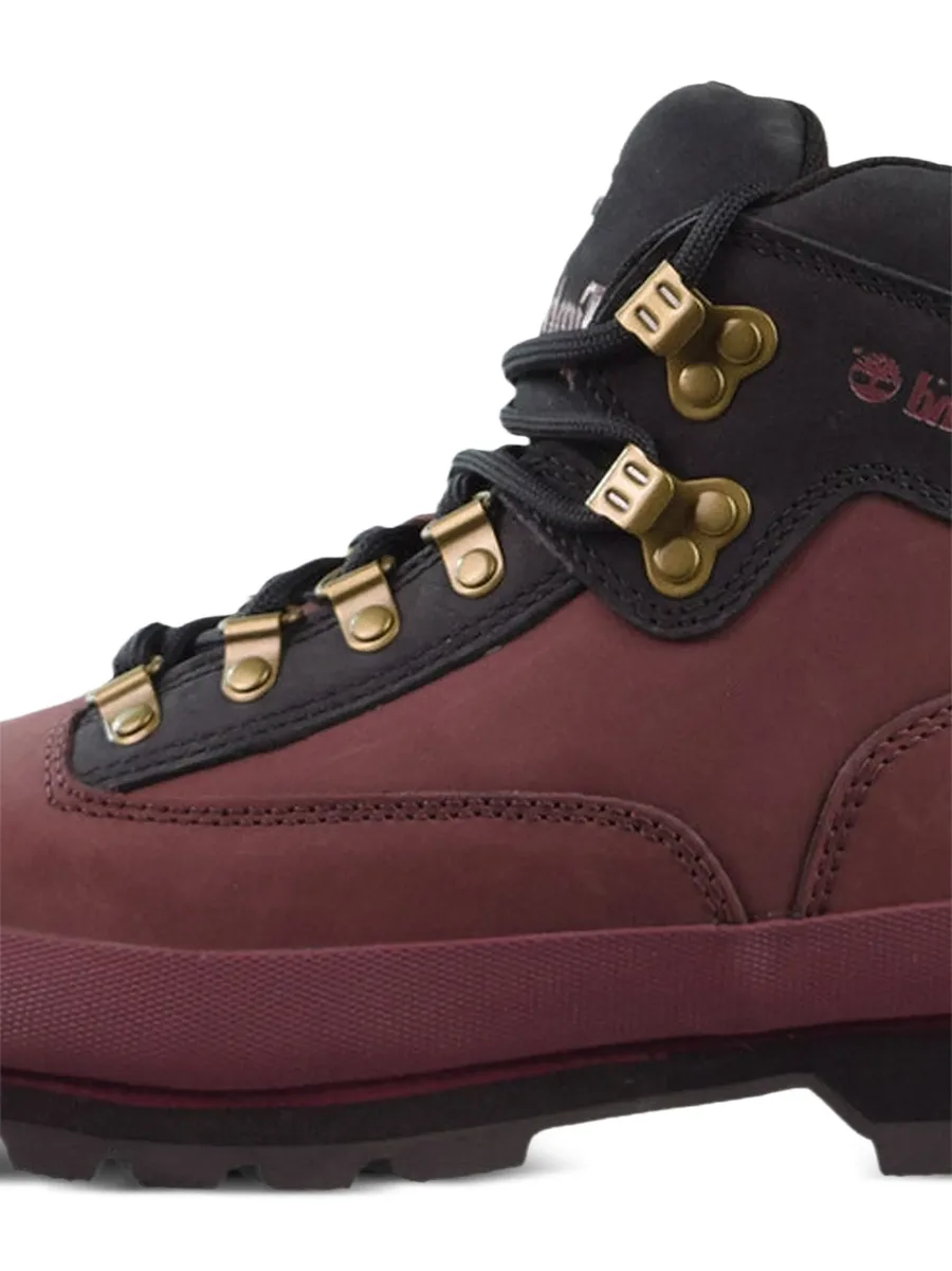 кроссовки Euro Hiker Mid Burgundy/Nubuck 3