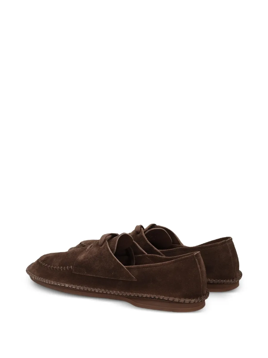 lace-up stitched loafers 5