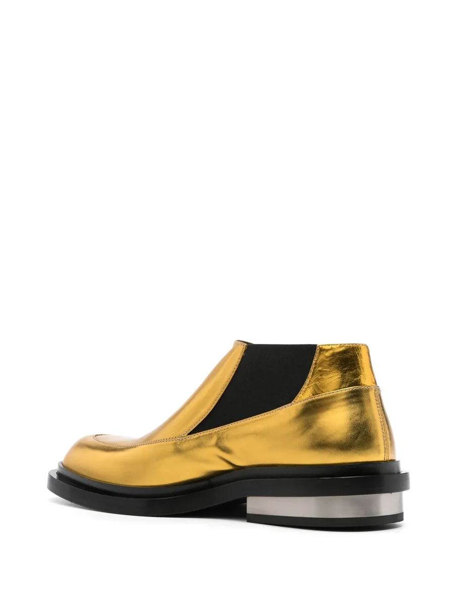 lamé loafers 6
