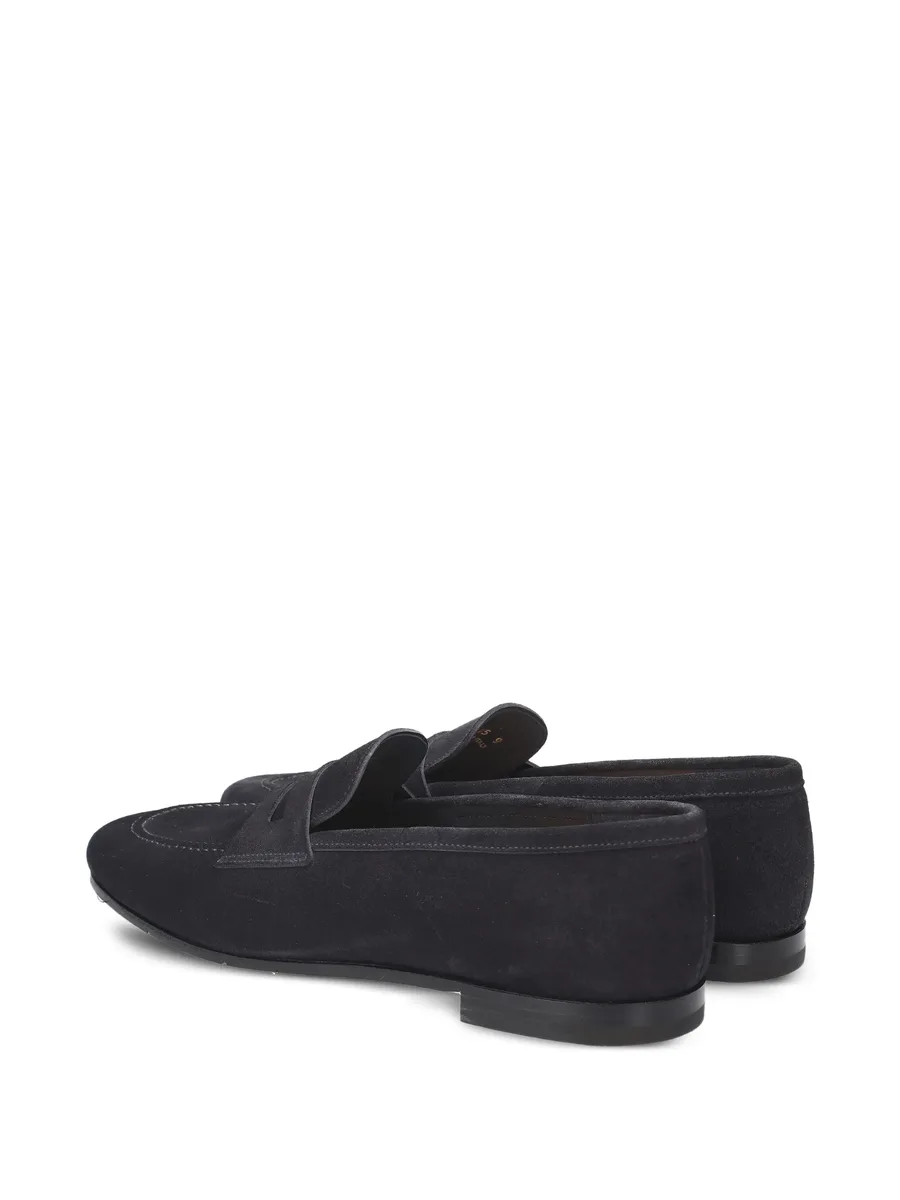 suede panelled loafers 6