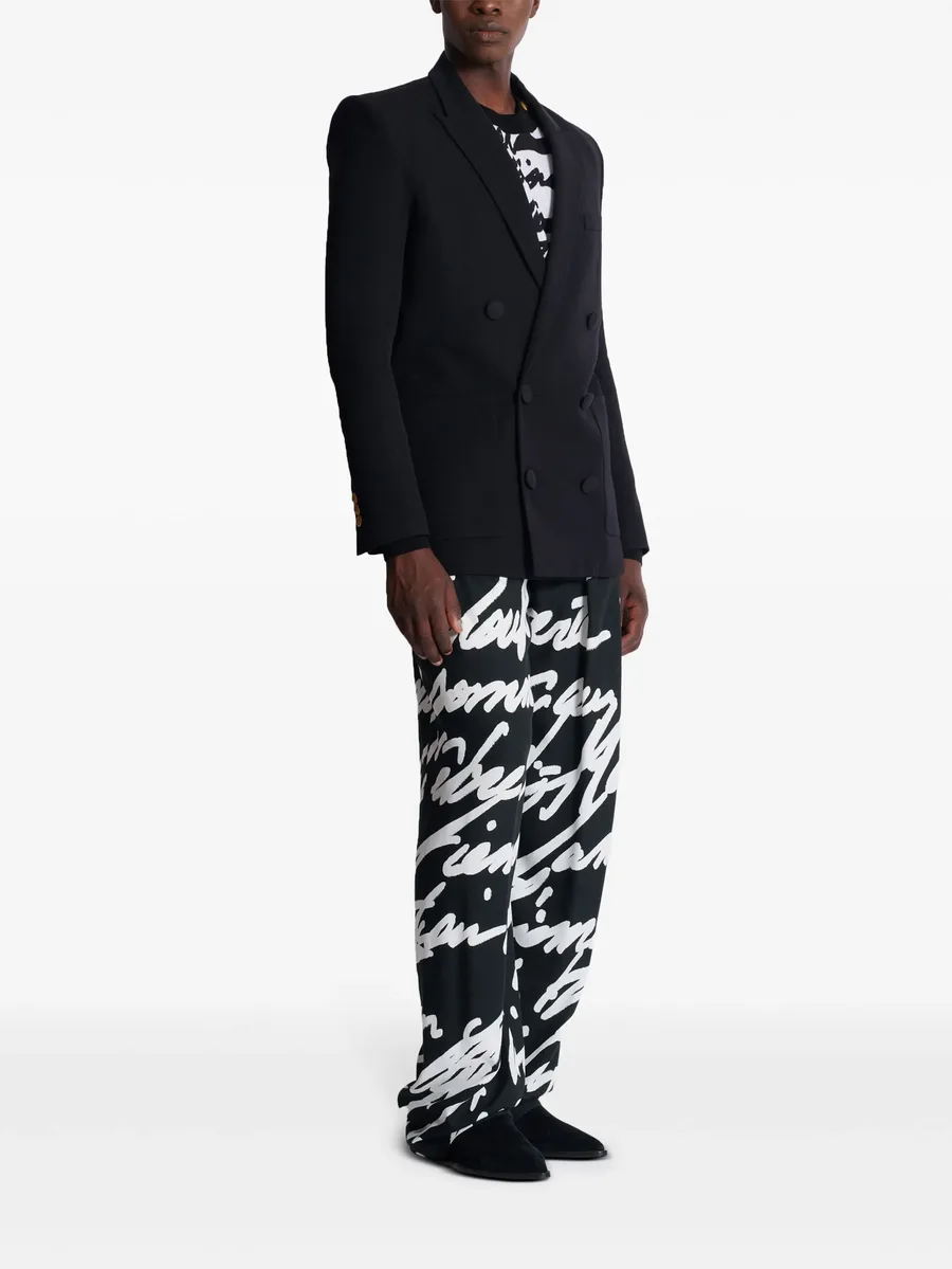 double-breasted wool blazer 6