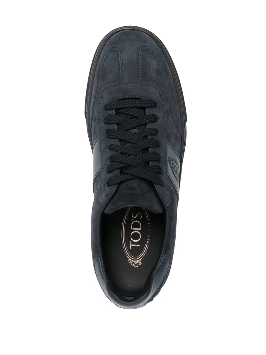 logo-stamp low-top sneakers 7