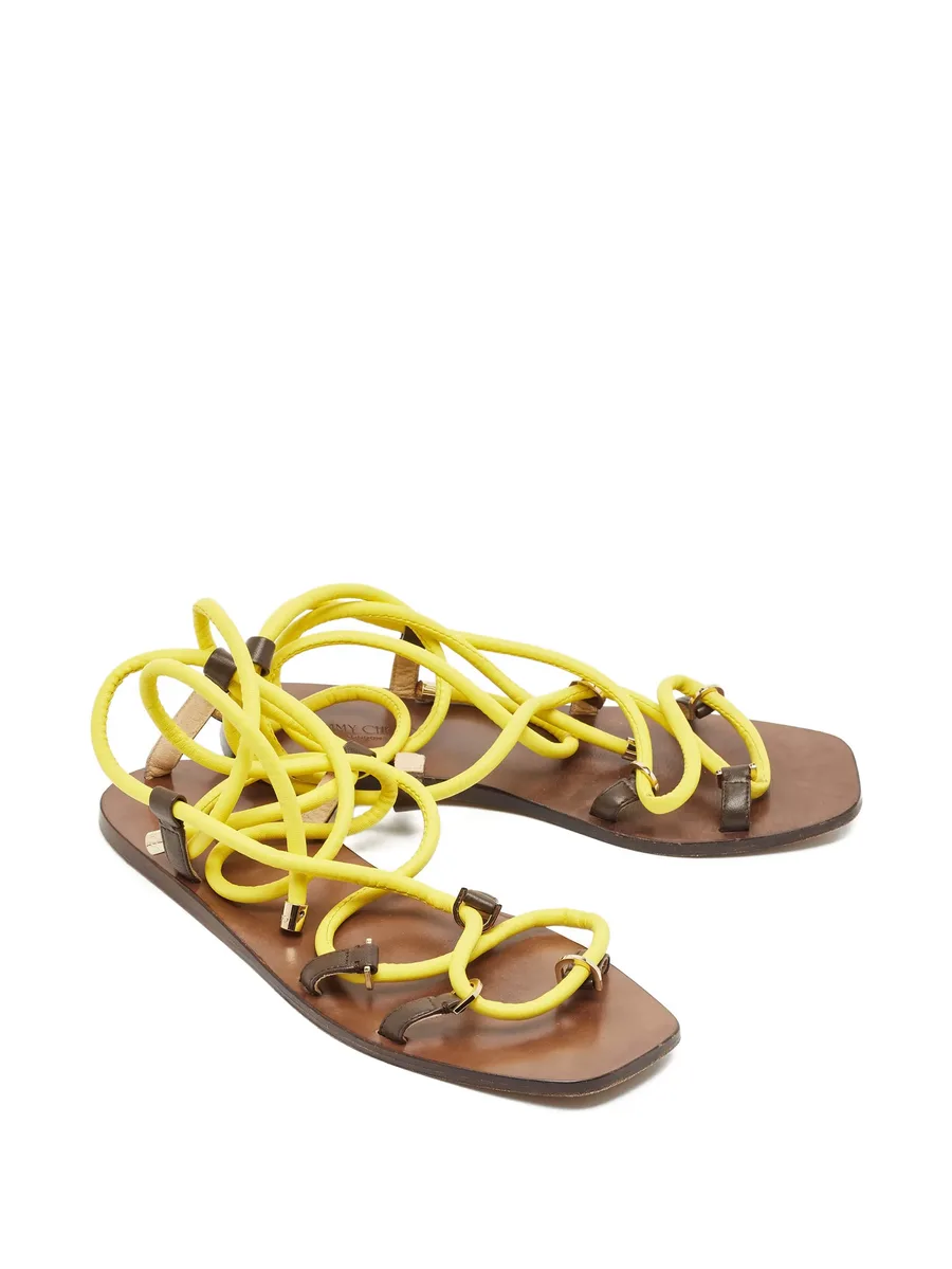 Aziza ankle-wrap sandals 3