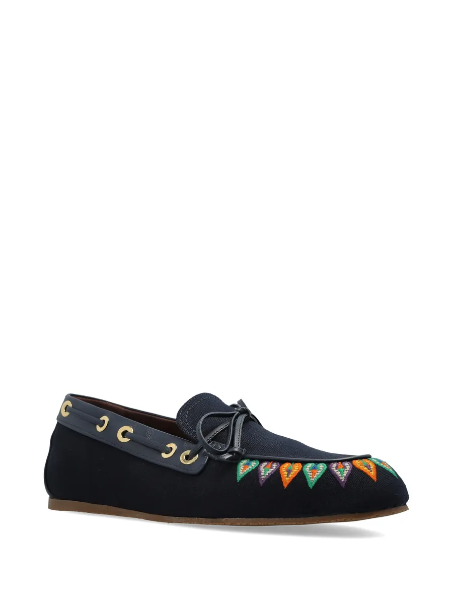 embroidered eyelet sneakers 3