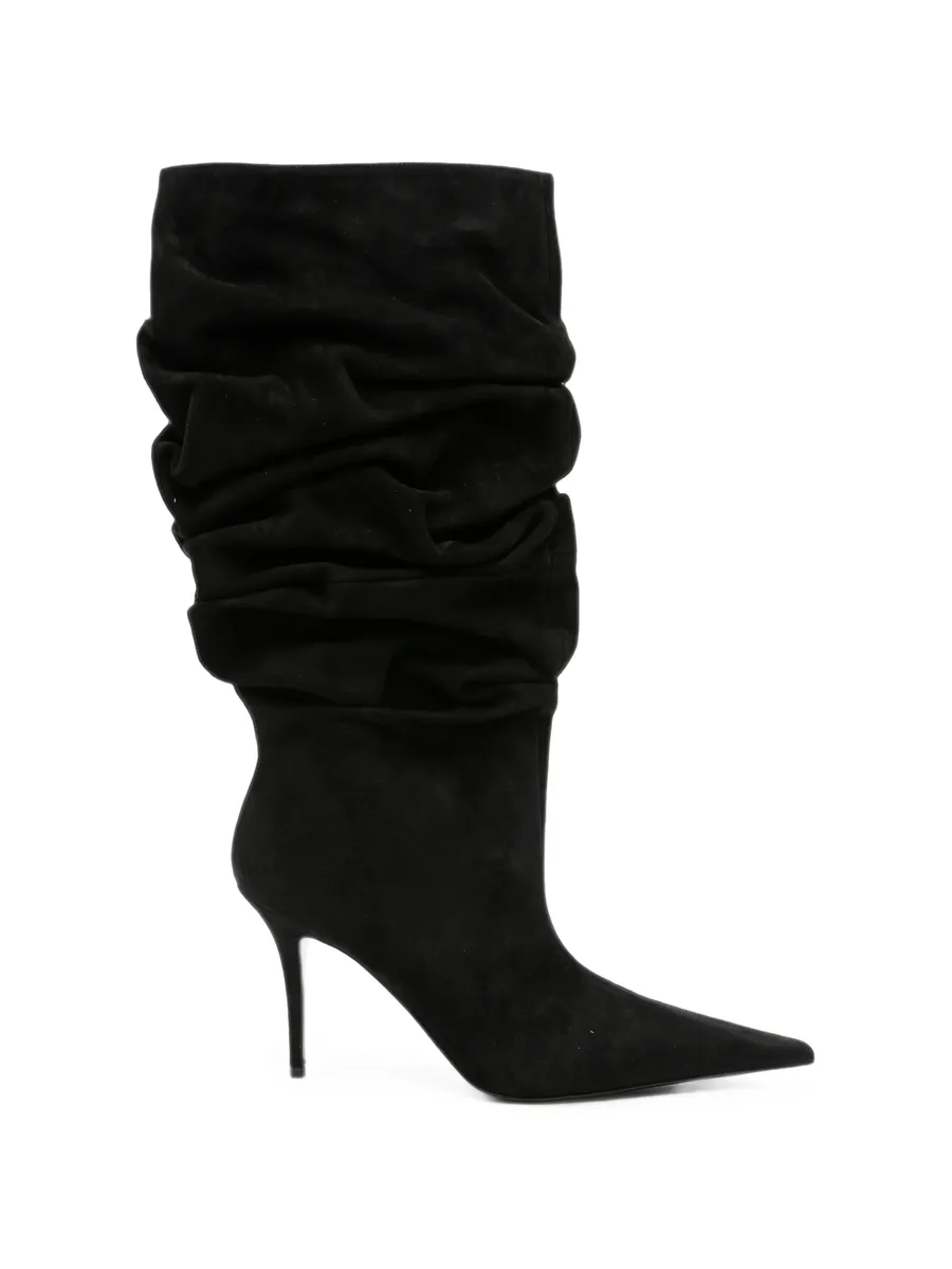 Anok slouched suede boots 1