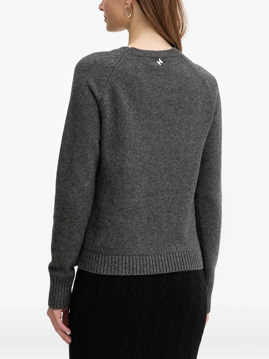 button-detail raglan-sleeve sweater 3