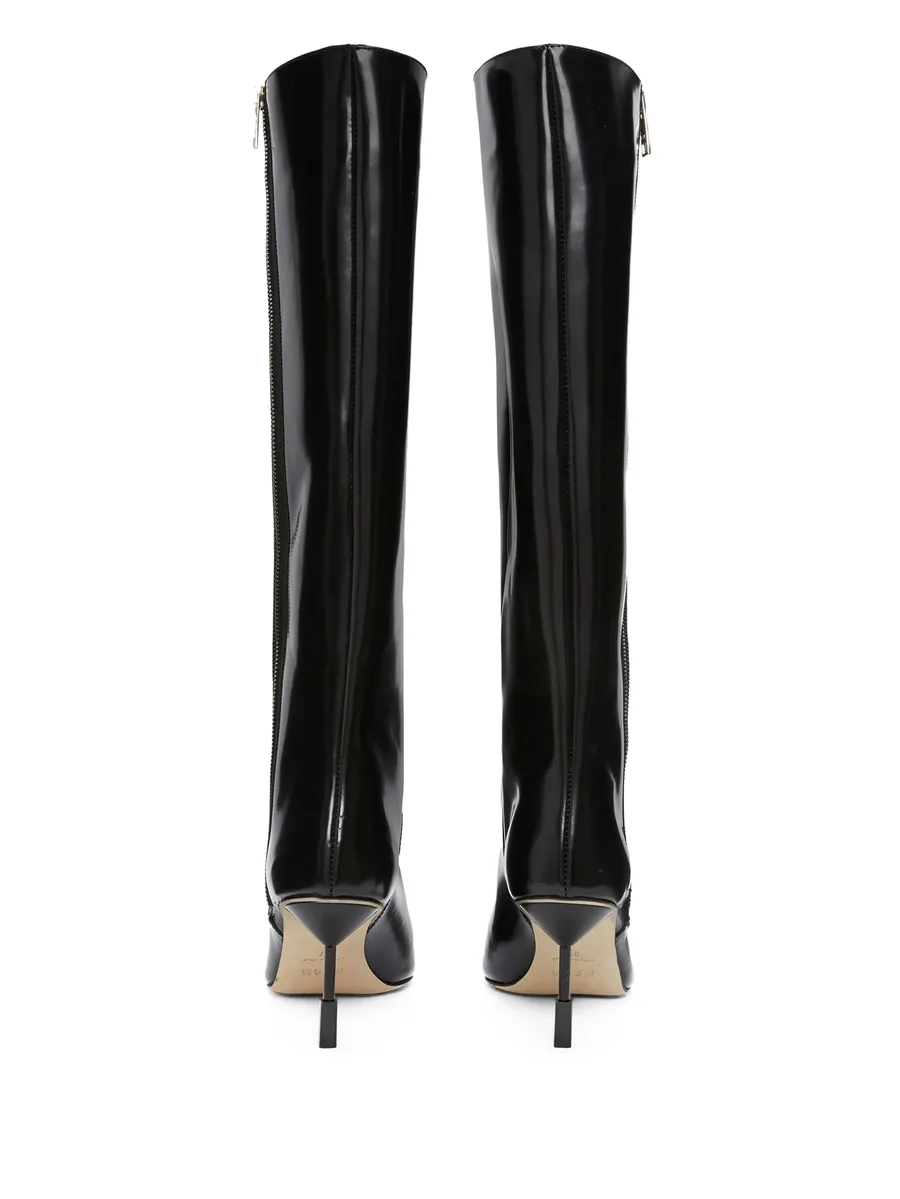 pointed-toe leather boots 5