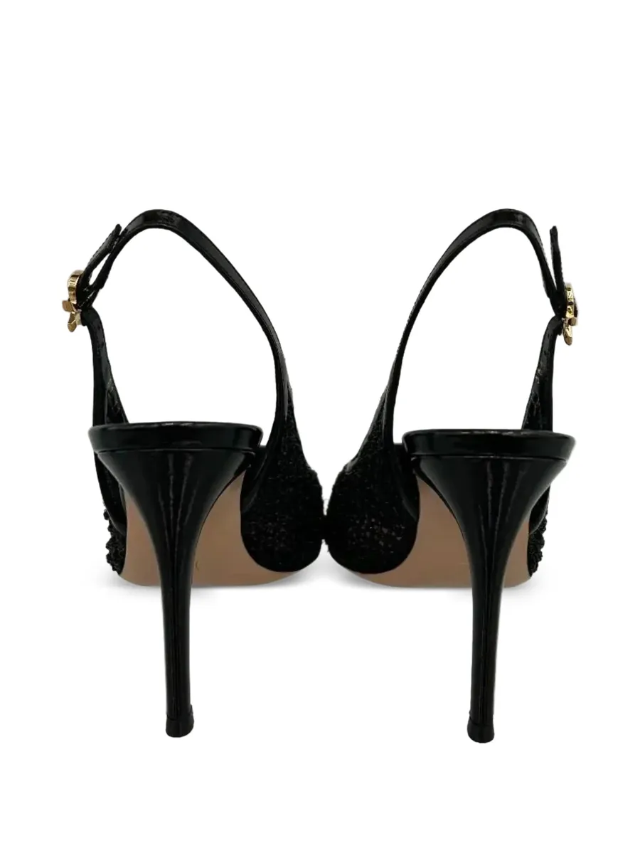 stiletto slingback heeled pumps 4