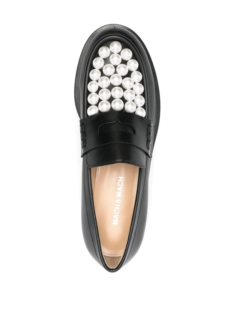 logo-plaque loafers 7