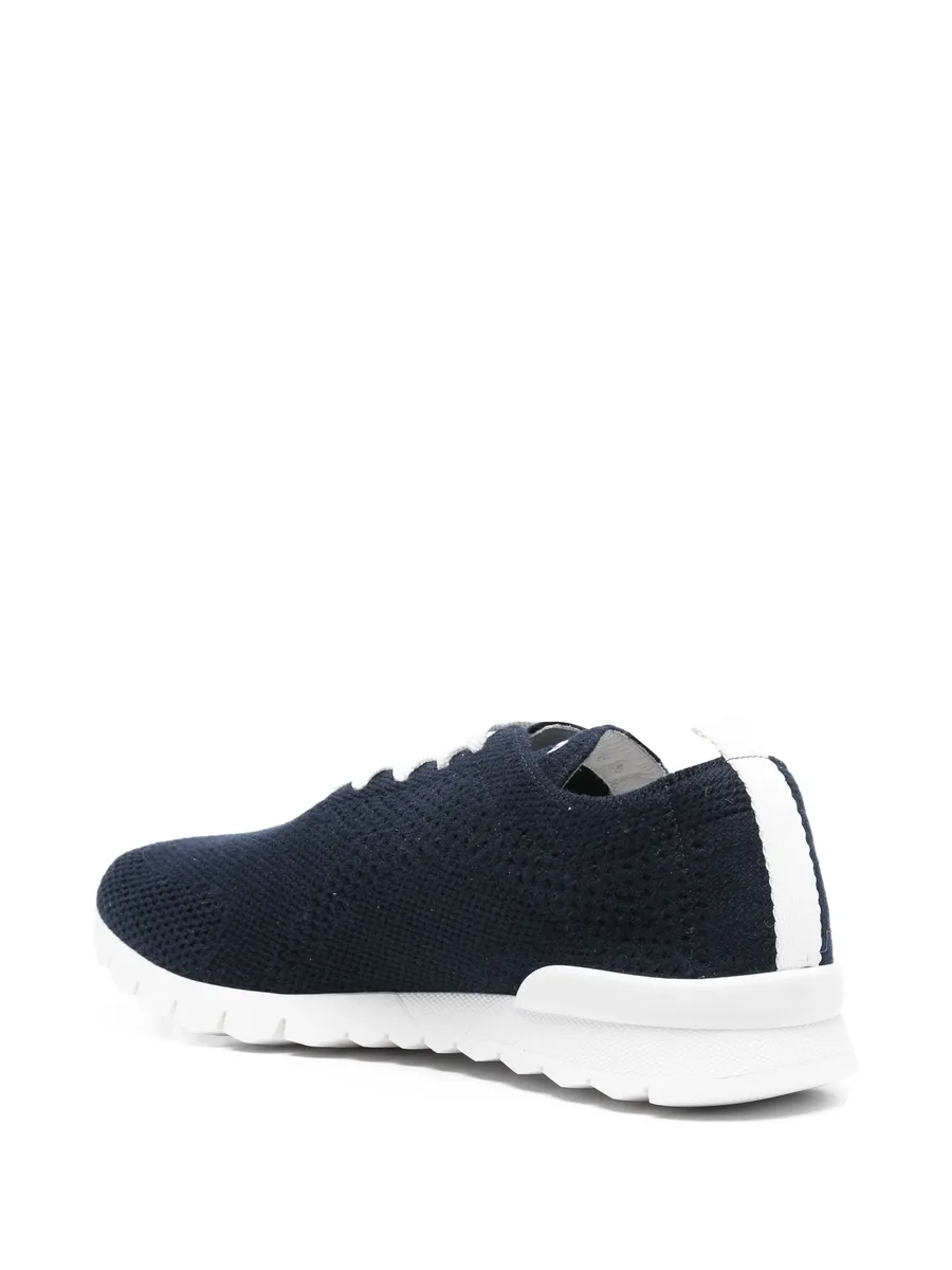 lace-up low-top sneakers 5