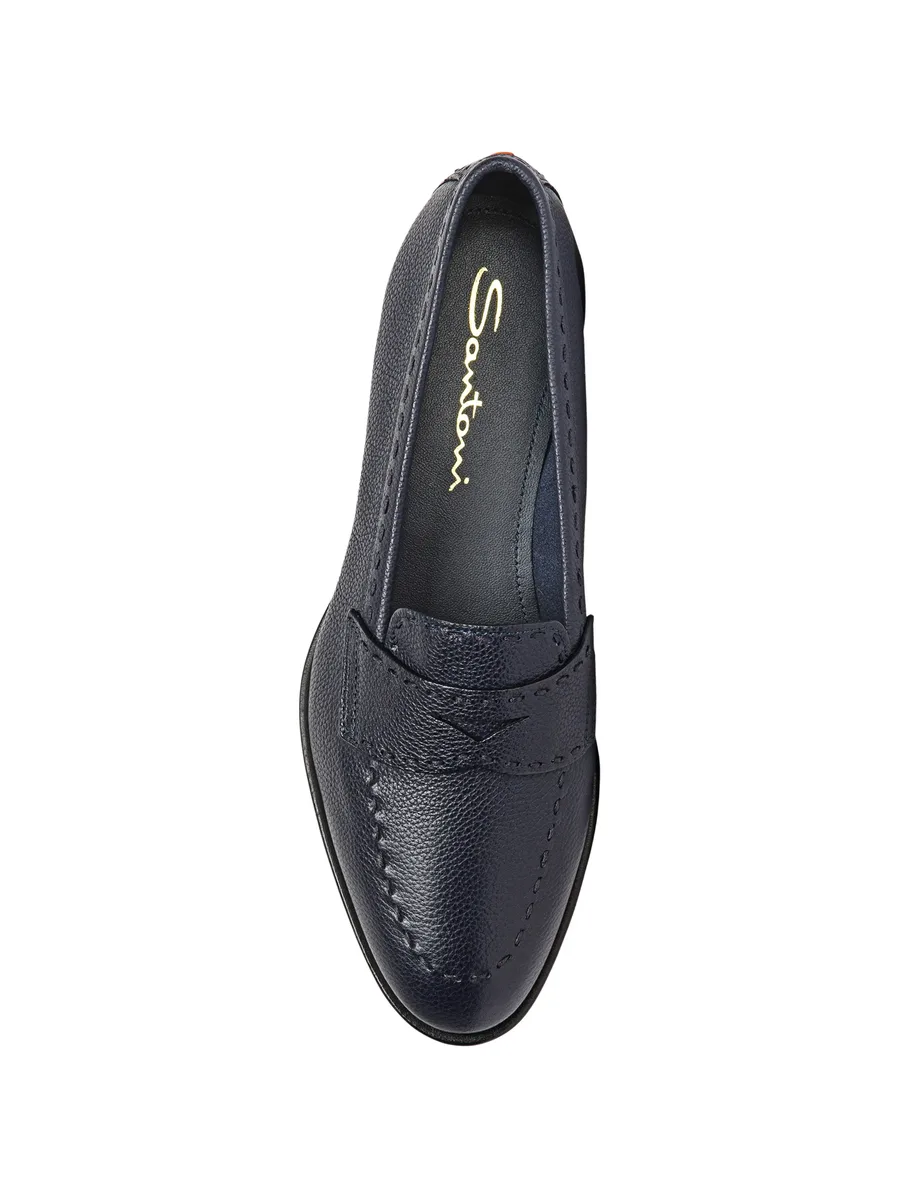 round-toe penny loafers 8
