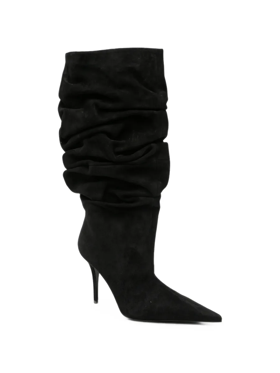 Anok slouched suede boots 2