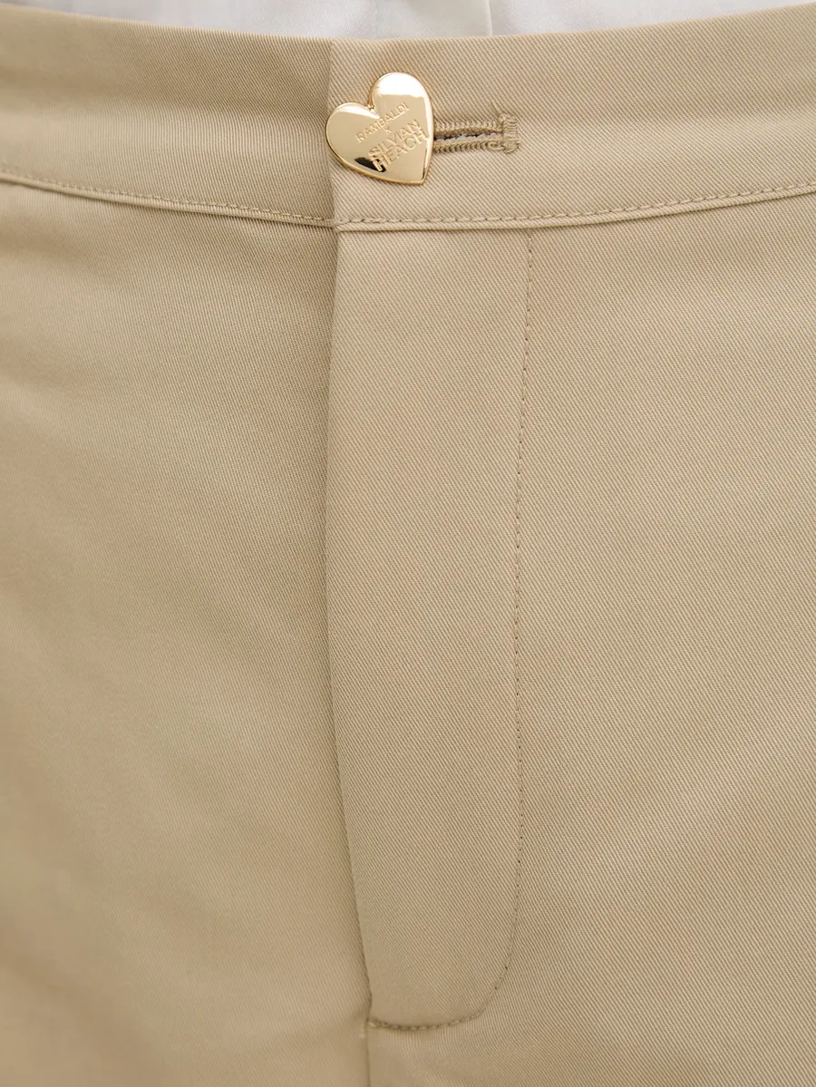 layered-detail straight-leg trousers 4