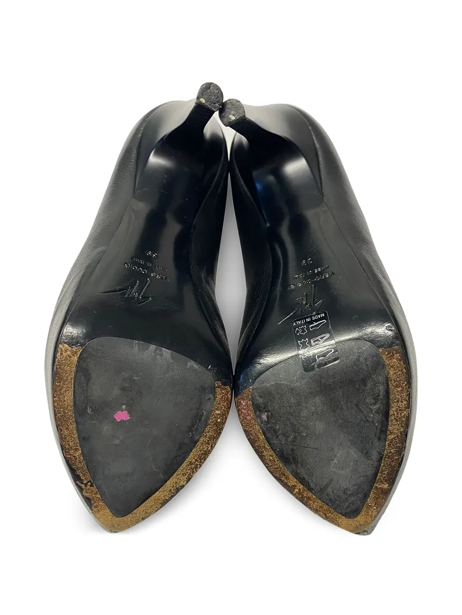 leather pumps 9